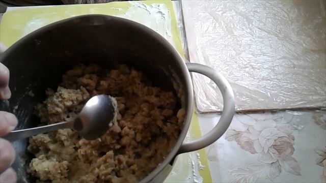Пирожки с картошкой и мясом жареные на постном тесте. смотреть онлайн