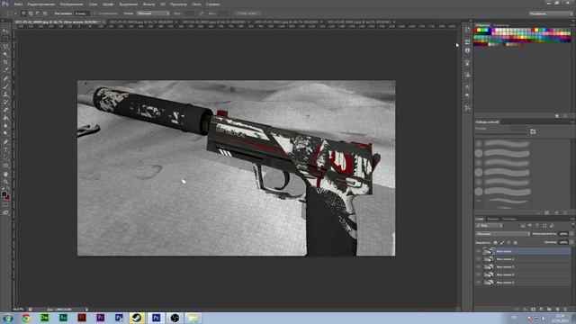 Как сделать анимацию вашего оружия CSGO для Workshop'a смотреть онлайн