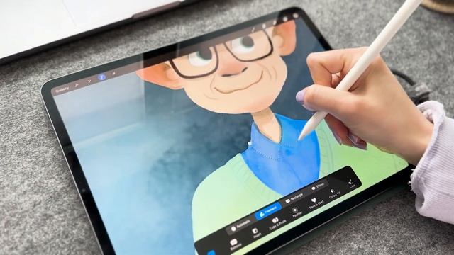 Full Digital Drawing Process | Procreate Tutorial смотреть онлайн