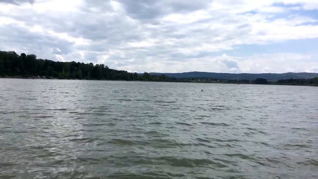 Зенковский парк. Прокопьевск. Прогулки по воде на катамаране. смотреть онлайн