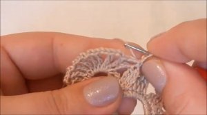 Скатерть крючком из квадратных  мотивов. Как соединить мотивы