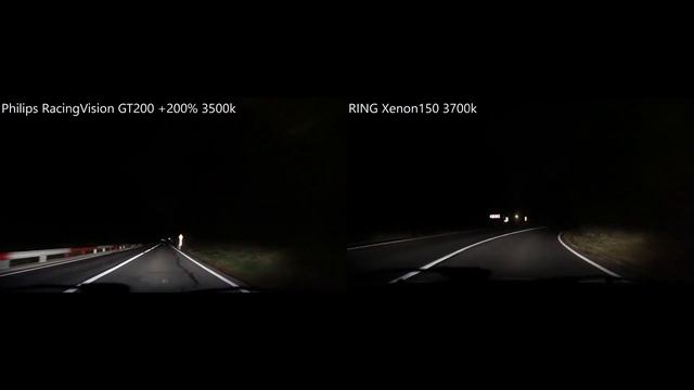 Philips RacingVision GT200 vs RING Xenon150 смотреть онлайн