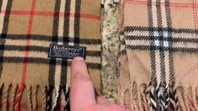 Real Or Fake Burberry Cashmere Scarf? How To Tell If Your Burberry Scarf Is Real Or Counterfeit