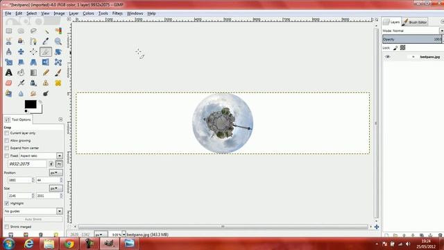 Globe Effect In Gimp смотреть онлайн