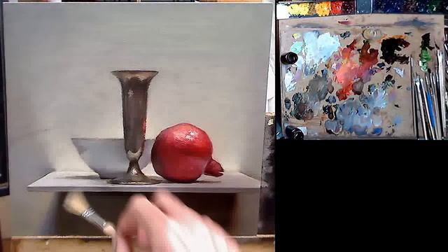 Oil painting demo / DVD Tutorial смотреть онлайн