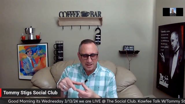 "Relatable-are you Relatable" Wednesday 3/13/24 Kawfee Talk W/Tommy Stigs LIVE смотреть онлайн