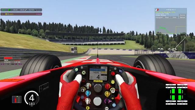 Assetto Corsa - F1 Mod: Ferrari F2002 - Hotlap Red Bull Ring - 1:06.681 смотреть онлайн