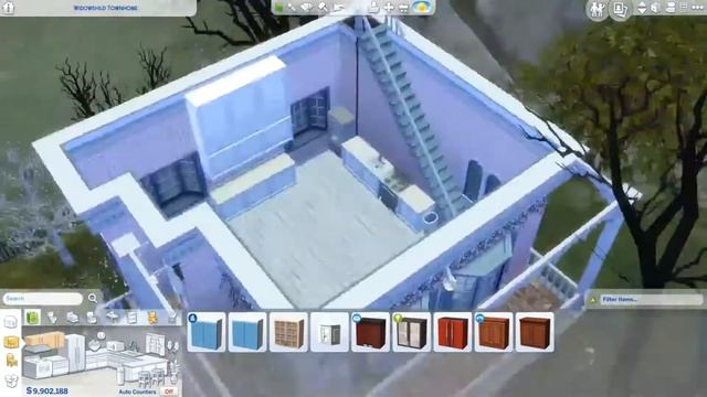 The Sims 4 Speed Build - Pastel Goth Victorian Tiny House with Graveyard and Cemetery смотреть онлайн