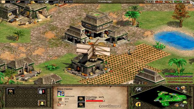 Age of Empires II: The Conquerors Demo - Montezuma - 1. Reign of Blood смотреть онлайн