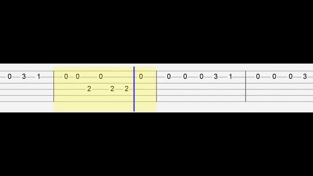 GIGACHAD MEME THEME (SLOW EASY Guitar Tabs Tutorial)