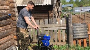 БЫЧОК мл-1м ЛУЧШАЯ МОТОЛЕБЁДКА в РОССИИ!