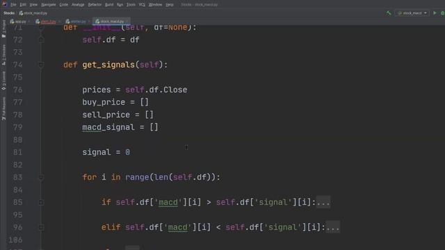 Programming MACD Trading Algorithm in Python смотреть онлайн