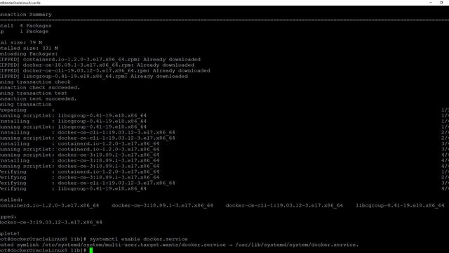 安装 Docker 和 Docker Compose在Oracle Linux系统 смотреть онлайн