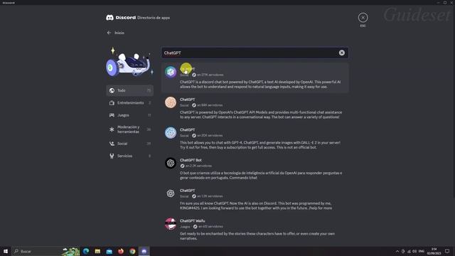 Cómo Agregar ChatGPT Bot a Discord | Cómo Poner ChatGPT En Discord | ChatGPT Bot Discord смотреть онлайн