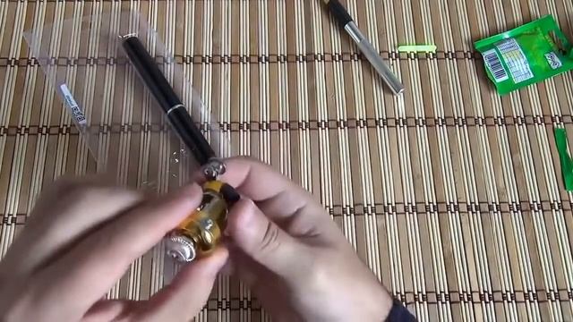Rотовимся к рыбалке - Обзор мини удочки и светляков с Aliexpress смотреть онлайн