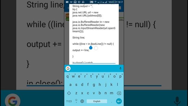 Read URL source code in sketchware android project смотреть онлайн