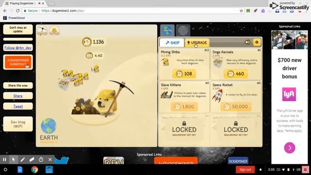 Dogeminer 2 THIS GAME IS AWSOME смотреть онлайн