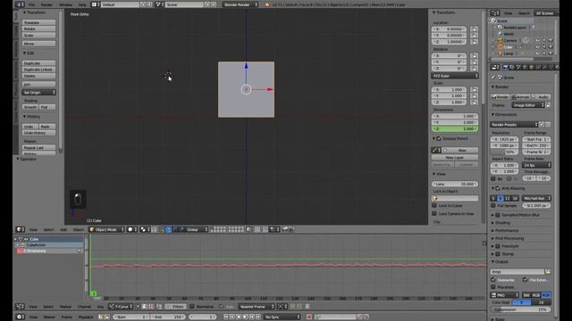 Audio Visualization in Blender 01 - Creating a Levelmeter - Tutorial смотреть онлайн