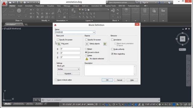 Learning Autodesk AutoCAD 2015 The Effect Of Exploding Blocks смотреть онлайн