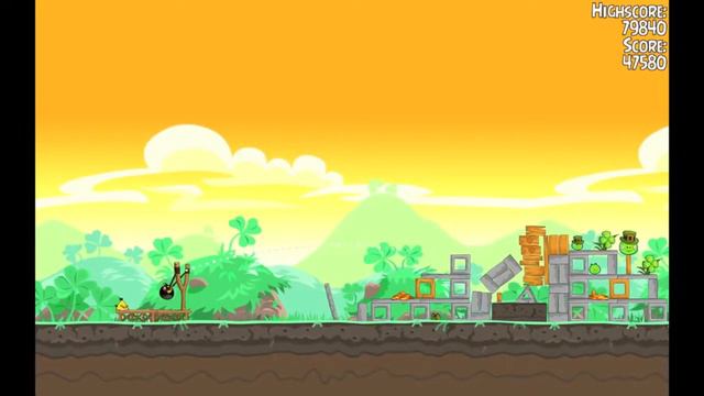 Angry birds seasons go green get lucky level 1 three stars смотреть онлайн