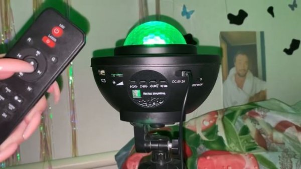 КАК РАБОТАЕТ STARRY SKY LIGHT PROJECTOR | проектор звездного неба