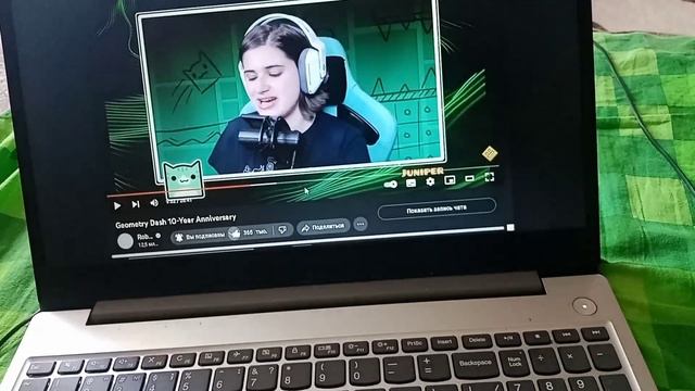 РЕАКЦИЯ НА Geometry Dash 10-Year Anniversary // Geometry Dash Reaction смотреть онлайн