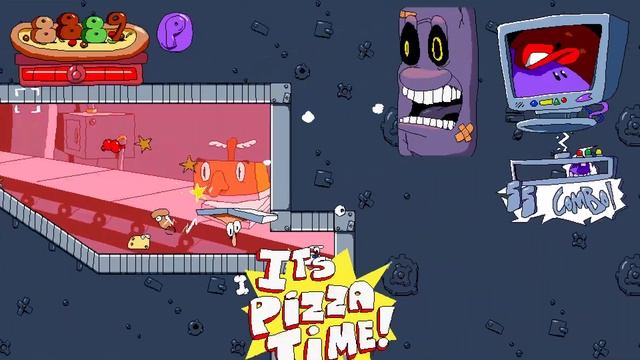 Pizza Tower Frenzy Worlds - Peppibot Factory P Rank (Snick) смотреть онлайн