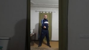 Тетцуи хизо учи. 7 кю. синий пояс желтая полоска