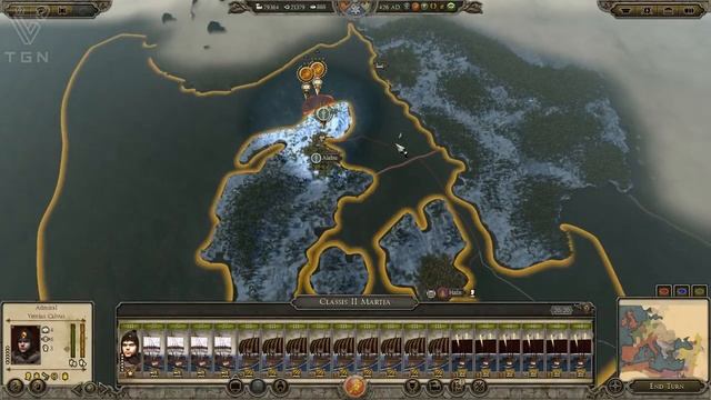 Total War Attila Legendary West Rome Campaign Part 70 смотреть онлайн