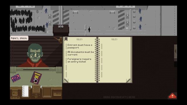 Papers Please! Part 1 - Glory To Arstotzka! смотреть онлайн
