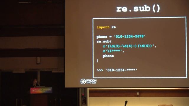 양민지: Regular expression [A-Z]+ - PyCon APAC 2016 смотреть онлайн
