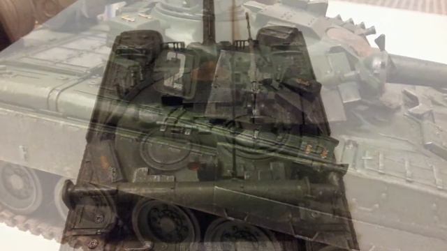 танк Т-80 УД от Звезды (Zvezda) масштаб 1/35 смотреть онлайн