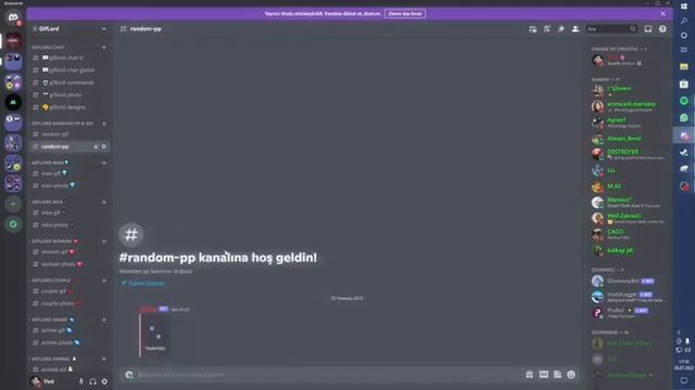 Giflord Server İntroduction/Giflord Sunucu Tanıtımı-Discord Gif Sunucuları tr-Discord Gif Sunucusu смотреть онлайн