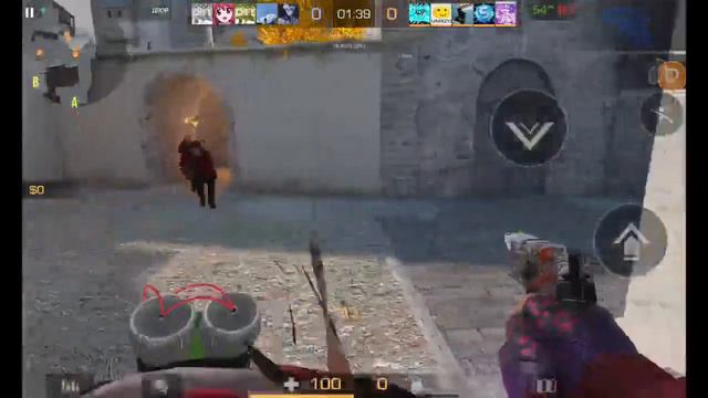 играем в стендоф / мм/напы/выполняю пас/дуэли