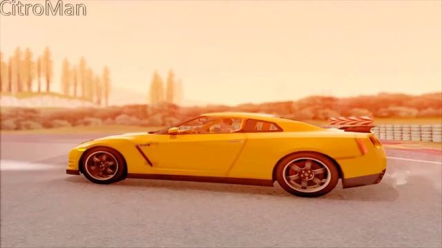 GTA San Andreas Mods - Nissan GTR Black Edition [IVF][HD][CAR]