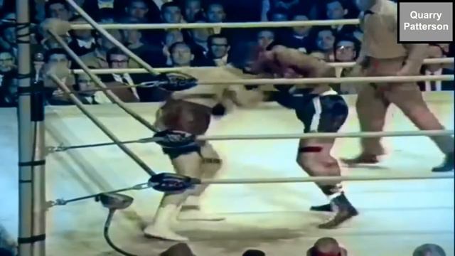Jerry Quarry vs Floyd Patterson I, Widescreen Color Match Highlights, Draw Boxing Fight 1967 смотреть онлайн
