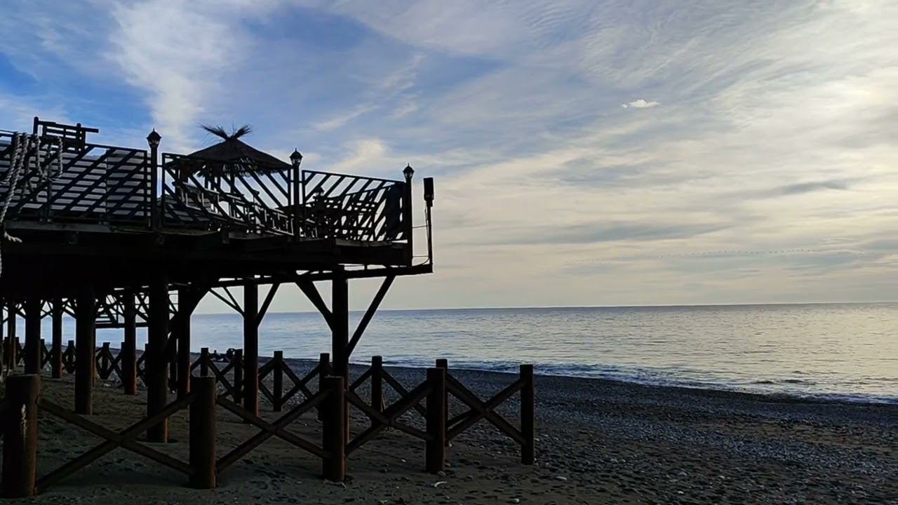 ПИЦУНДА || БЕРЕГ ПОСЛЕ ШТОРМА  || ОТ РЕСТОРАНА "АМШЫН" до "АРГО" || ДЕКАБРЬ 2023г.