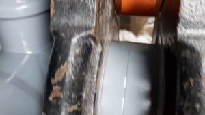 Сварка полипропиленовой канализационной трубы 110 мм встык