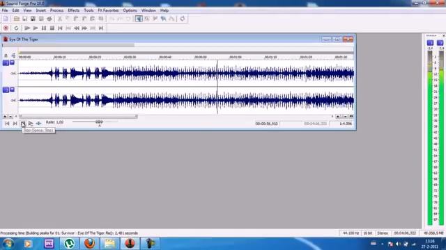 Sound Forge Karaoke Vocal Cut Tutorial смотреть онлайн