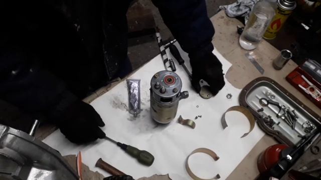 как собрать генератор к750 м72. регулировка зазора между шестернями. сборка мотора ч.10 смотреть онлайн