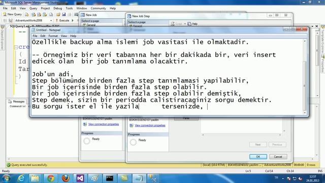 sql server job смотреть онлайн