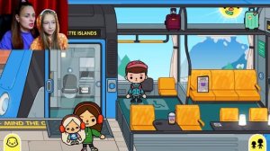 Toca Life World ПРЯТКИ на Центральном вокзале Тока Бока