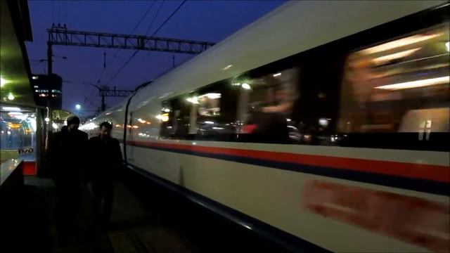 "Сапсан" ЭВС2-02 Москва - Нижний Новгород смотреть онлайн