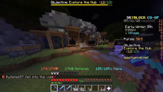 VOD | Skyrim in Minecraft (Hypixel Skyblock) смотреть онлайн
