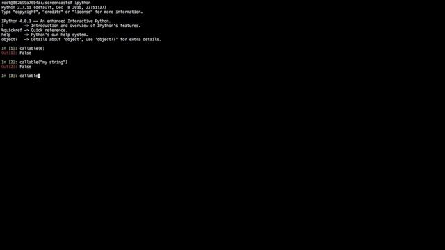 02 - [2.7] - Python Standard Library Series: bool, bytearray, callable, chr, classmethod смотреть онлайн