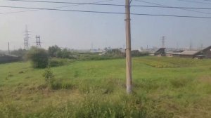 Вид из окна поезда. Сибирь под стук колес @ View from the train window. Siberia (Russia)