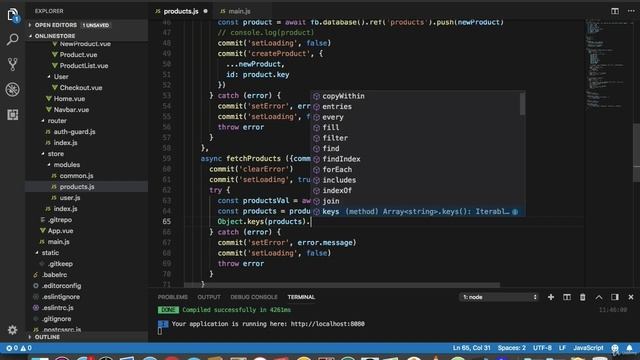 064 Загрузка товаров из Firebase смотреть онлайн