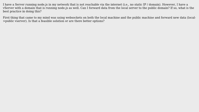 DevOps & SysAdmins: Node.js forwarding from local network to public Internet смотреть онлайн