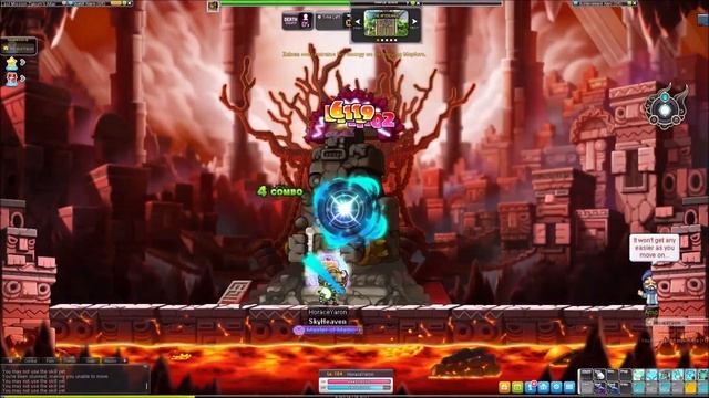 【ONLINE GAME】 MapleStory- Normal Zakum Walkthrough (El Nath Boss) смотреть онлайн