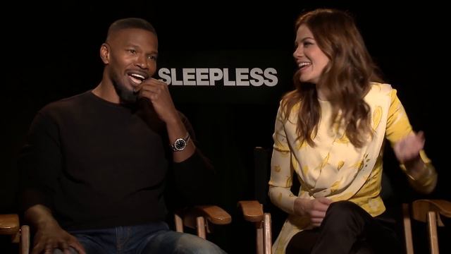 Sit Down With the Stars: Sleepless – with Jamie Foxx and Michelle Monaghan – Regal Cinemas [HD] смотреть онлайн